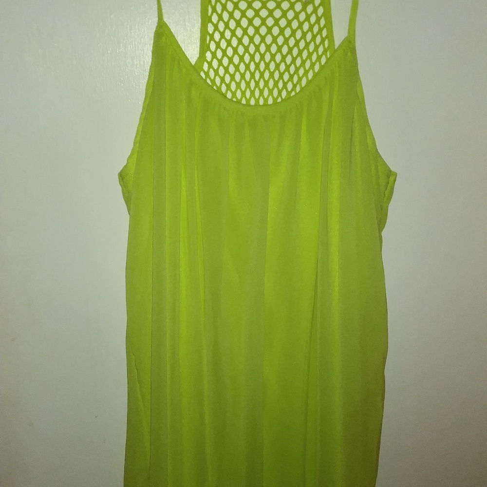 Yellowsheer dress